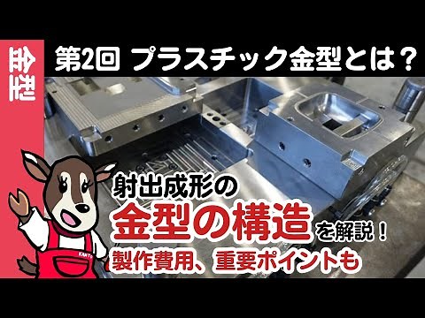 【初級】第2回「プラスチック金型とは？～構造や製作費用、重要ポイント～」