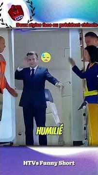Two styles when facing the Chinese president #france #news #putin