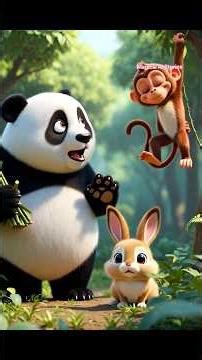The Magical Rabbit City Journey #AIStory #Cartoon #YouTube shorts