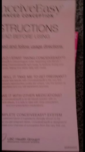 Also the first box is free just visit conceive easy.com…sending baby dust to you🥰✨ #ttcjourney #ttc #ttcmommies #fy #3in1 #babydust #babyfevercheck #conceiveeasy
