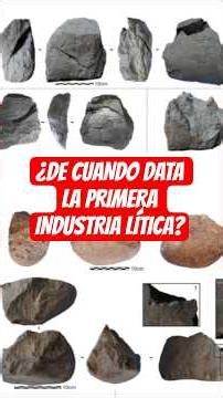 ¿De cuando data la primera herramienta de piedra?