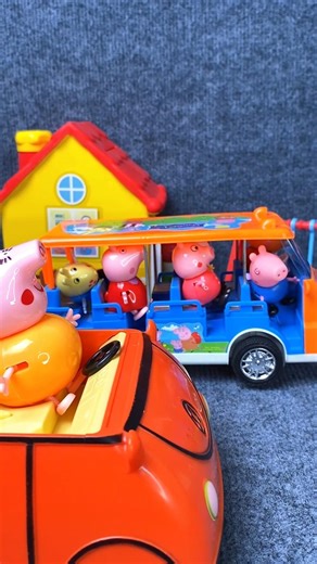 Satisfying with Unboxing & Review Peppa Pig Playset Toys ASMR #toys #shorts #peppapig #asmr