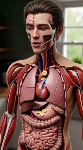 “Inside the Human Body 🥚 What Happens When You Eat an Egg | 3D Animation”#EggDigestion