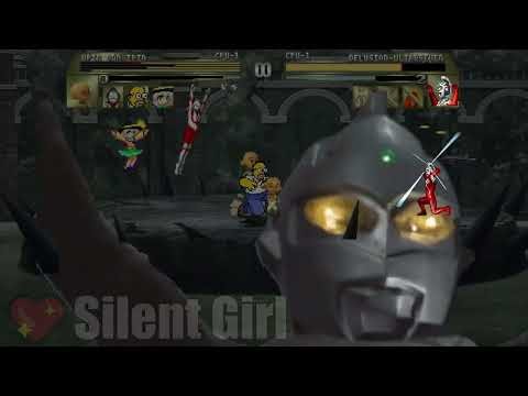 FOR ‪@Tuxedothe2huFans‬: Team Upin dan Ipin (SIMUL) vs Team Alien Metron (TURNS) - Mugen Battle