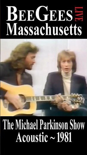 Bee Gees Acoustic “Massachusetts” 1981 Live