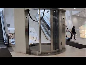 Epic Motor! Glass Elevators at the Oculus - Westfield World Trade Center - New York, NY