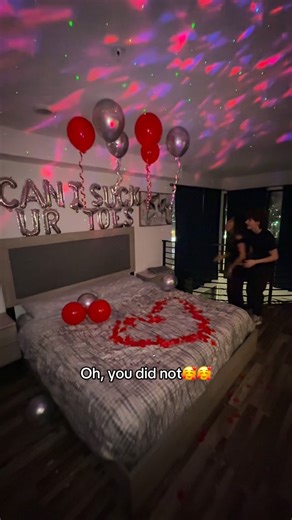 Javeria Wasim on Instagram: "This is the most romantic moment of my life @juliankincade_ 🥺 Send this to someone you’d pop this proposal to 😍 #jawbreakergirl #rizz #browngirl #browngirlrizz #meme #brainrot #comedy #couple #couplegoals #relationshipgoals #sucktoes #toes"