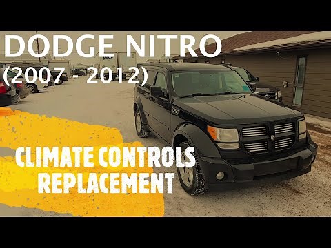Dodge Nitro - CLIMATE CONTROLS REMOVAL / REPLACEMENT (2007-2012)