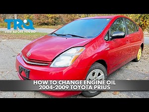 How to Change Engine Oil 2004-2009 Toyota Prius
