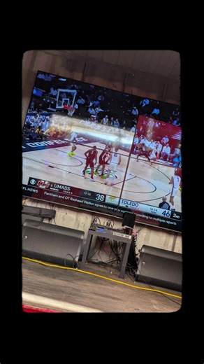 bbq and March madness. why not. come on down and pull up a seat. we even got food.