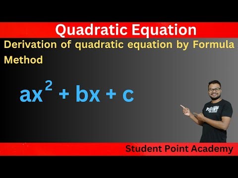 Understanding the Quadratic Formula Method | Solving \\( ax^2 + bx + c = 0 \\) Step-by-Step