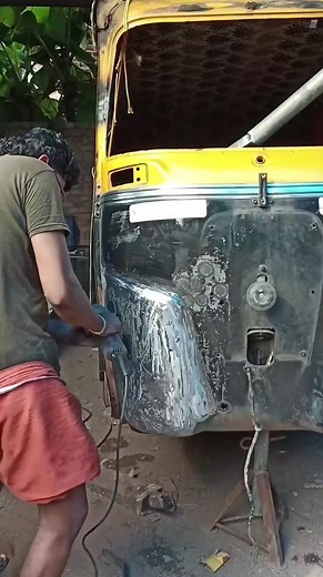 8.9K views · 214 reactions | Bajaj auto accident repair #autoworld #auto #autoworkshop | Auto World | Facebook