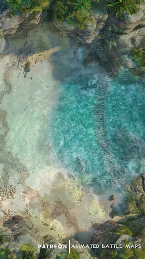 D&D Beachside Animated Battlemaps Pack, Dungeons and Dragons Digital Battle Maps, Roll20 Battlemap, Foundry Dnd Maps - Etsy