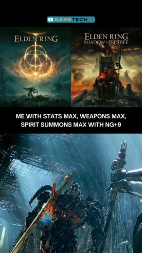 GameTechAI on Instagram: "ME with stats max, weapons max, spirit summons max with NG+9 in Elden Ring! [ elden ring, elden ring gameplay, elden ring shadow of the erdtree, fromsoftware, soulslike, elden ring boss fight, elden ring build, elden ring guide, elden ring lore, elden ring meme, funny elden ring, malenia, miquella, messmer the impaler, tarnished, elden ring pvp, shadow of the erdtree gameplay, elden ring dlc, lands between, elden ring tips, elden beast, ranni the witch, elden ring updat
