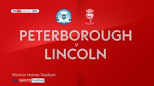Peterborough 3-3 Lincoln: Posh promoted to Championship after dramatic draw