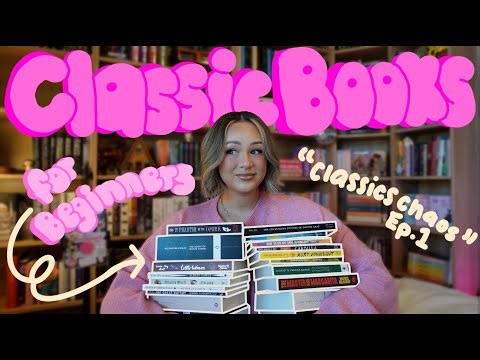 The 25 classic books I want to read + their chaotic & juicy backstories! ⭐️ my beginner classics tbr