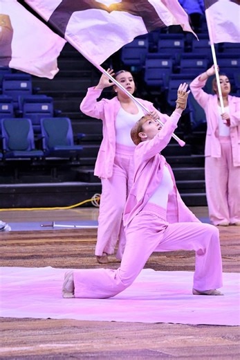 My Love for Double 45 in Color Guard Performance