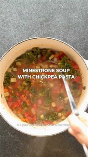 Minestrone Soup IS a Meal. I Said What I Said.