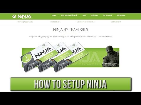 How To Setup NiNJA | XBLS/Xbox Live Stealth [JTAG/RGH]