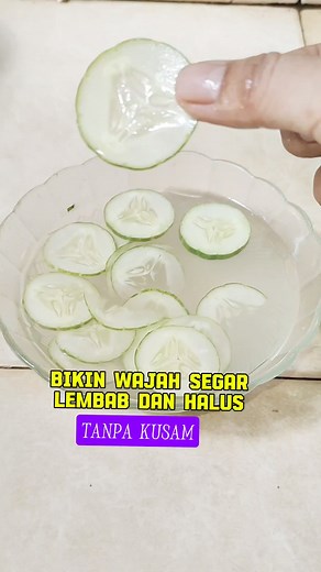 20K views · 162 reactions | Pakai masker mentimun dijamin bikin wajah segar dan halus #tipcantik #tutorial #DIY #lifehack | Ahzalea Syahida | Facebook