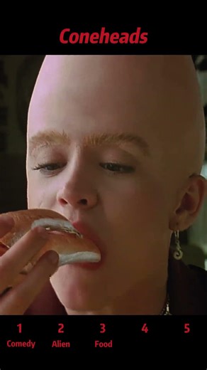 Conehead Woman SHOCKS Man by Eating an ENTIRE Loaf in ONE Bite! 😲 | Coneheads (1993) Comedy Gold