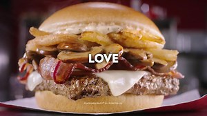 644K views · 234 reactions | It has everything you could hope for all stacked up on top of 100% Canadian beef. Get it while you can. | Wendy's | Facebook