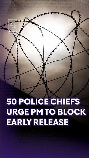 50 police chiefs call on PM to prevent early release of PC Andrew Harper killers