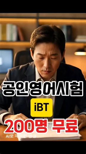 공인영어시험 IBT 200명 무료신청,신입생 반배치고사,지텔프