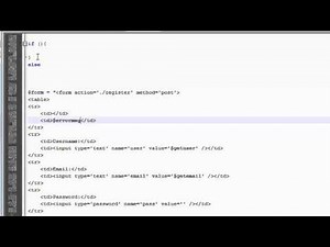 PHP Tutorial: Create a Member System in PHP | Create a User Registration page (1/3)