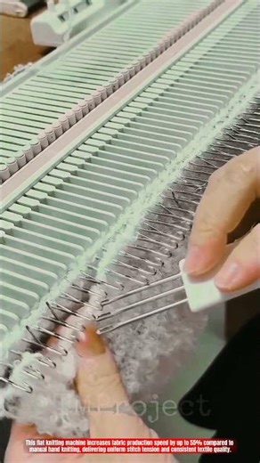 Innovative Flat Knitting Machine : Best Precision Sweater Fabric Forming