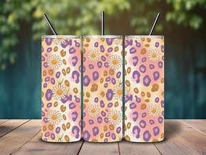 Cheetah Print Background Design, Animal Print 20oz Skinny Tumbler Wrap, Straight Wrap, Sublimation Tumbler Design, PNG Digital Download Only - Etsy