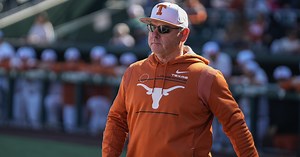 David Pierce the head coach set to be David Pierce the pitching coach for the 2024 Longhorns