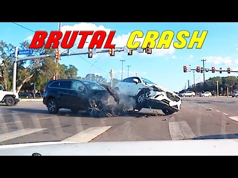 INSANE CAR CRASHES COMPILATION || Best of USA & Canada Accidents - part 32