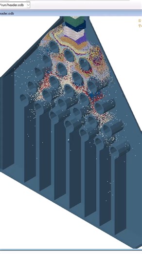 Dassault Systèmes on Instagram: "we live for satisfying simulations 🤩 kudos to Yousef Jafaraghaei for explaining how he used @3ds_simulia for this hopper discharge. #3DEXPERIENCE #SIMULIA #Abaqus #simulation #hopper #engineering"