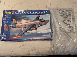 Revell 04101 Avro Shackleton MR.3 1/72 Scale Plastic Model Kit Open Box - Video | eBay