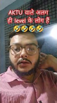AKTU वाले अलग ही level के लोग हैं 🤣🤣🤣🤣 #bsppharmacy #exam #punitsir #funny #education