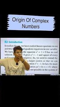 Why Were Complex Numbers Introduced? | Need for Complex Numbers Explained | by HV Sir
