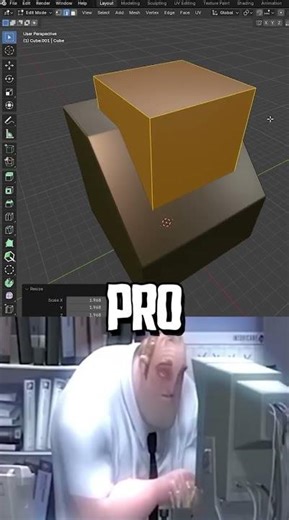 Noob vs Pro: HARD SURFACE Editável com Boolean #blendertutorial