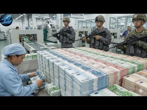 Inside Europe’s Money Factory: How The Euro Is Printed And Secured (Full Process)