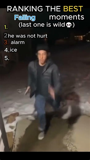Ranking The Best Falling Moments