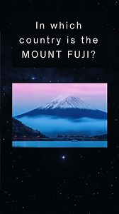 Where is Mount Fuji?