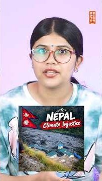 Nepal - Climate Injustice — 0% Pollution, 100% Punishment #shorts
