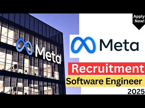 Meta Hiring! | Software Engineer | 2025 Batch | Apply Fast!