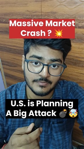 🚨 Nifty 20,000 Ke Neeche? Middle East Tension Se Market Crash Aa Sakta Hai! 😱📉 #shorts