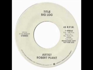 Big Log - Robert Plant (1983)