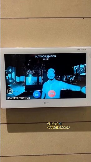 Latest HIKVISION ULTRA SERIES IP BASED VIDEO INTERCOM (VDP) INSTALLATION +91 7012390039