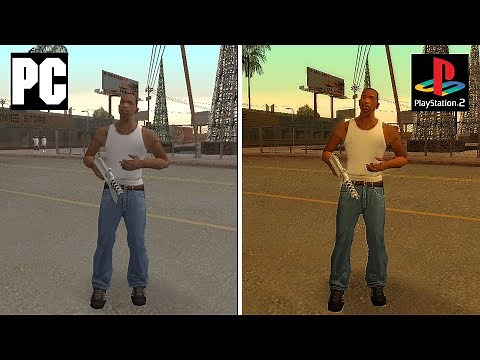 He Transformado GTA San Andreas PC en la Versión PS2