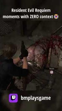 Resident Evil Requiem moments with ZERO context 😭