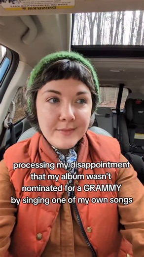 I do not share this for pity or praise, only to model how I process disappointment! (which is exactly what I do with my kids too because they need to see how grownups handle hard emotions 🥰) big congratulations to all nominees and big hugs to everyone who believed in their art enough to put it out there in this way! (this is called "the disappointment song" and it's out everywhere on my very first album, "sing your feelings"!) | Mama nous