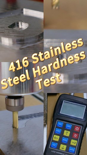 Can the NymoLabs NBX-5040 engrave 416 stainless steel with a hardness of 155HB?#cnc #steel #stainlesssteel | NymoLabs